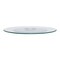 27.56" Glass Lazy Susan Turntable Dining Table Centerpiece For Tabletop